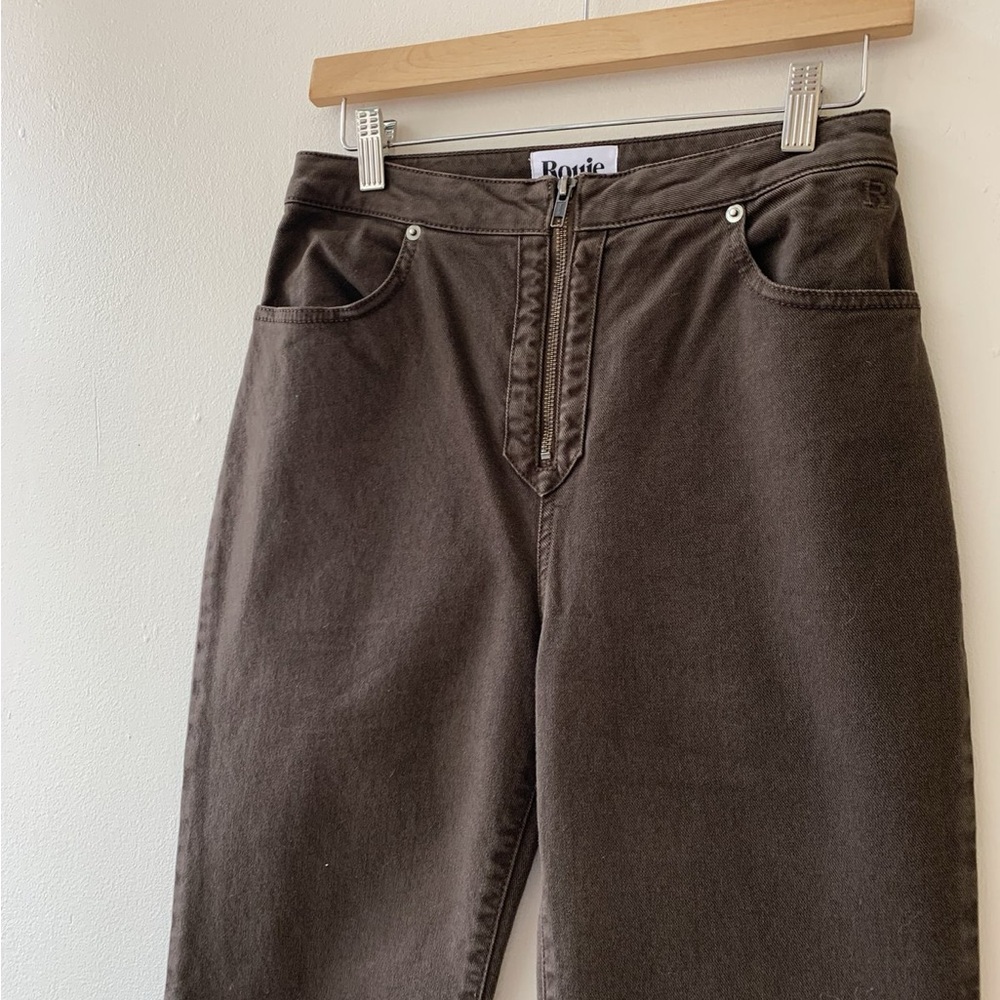 Rouje zip front jean